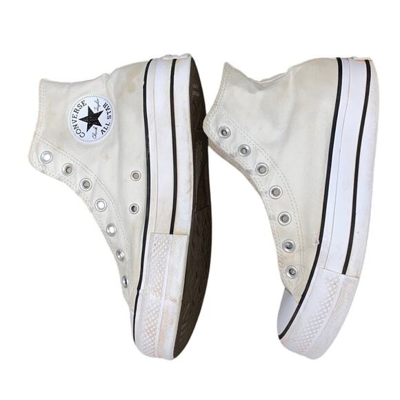 Converse Womens 8 Move Hi Platform Chuck Taylor All Star High Top Sneakers CTAS - Picture 1 of 12